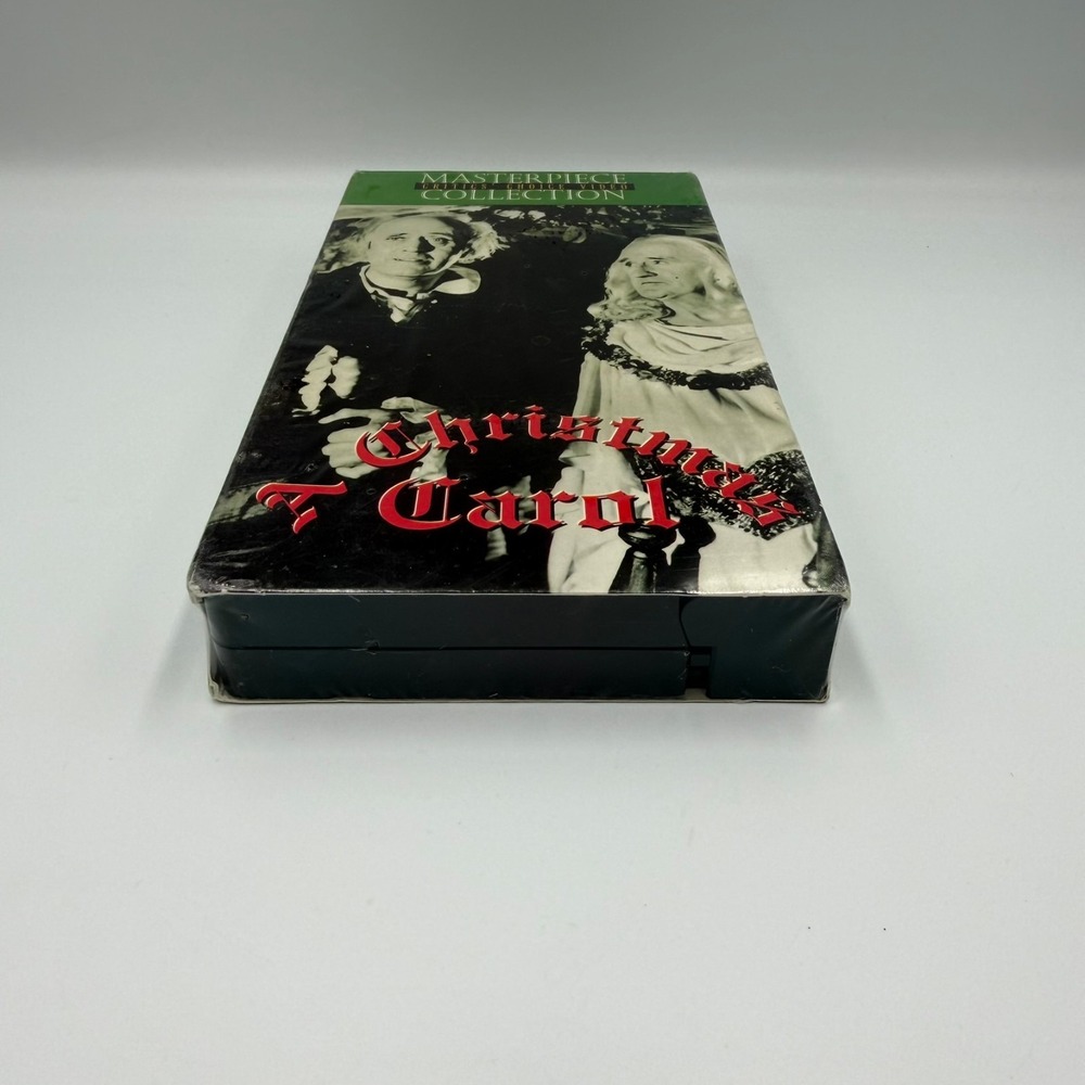 A Christmas Carol VHS Alastair Sim 1951 Film Masterpiece Critics Choice Sealed - Picture 6 of 6